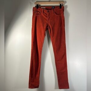 AG Adriano Goldschmied Fall Corduroy Size 27R